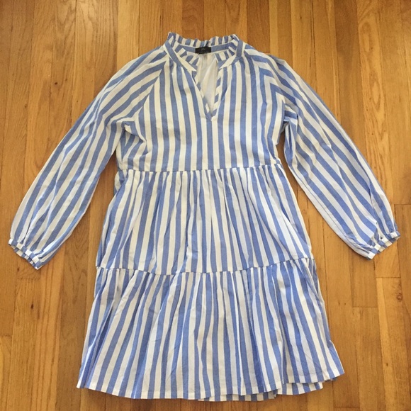 j crew popover dress